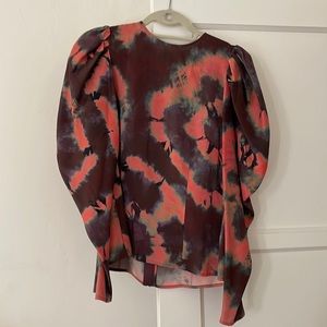 Ulla Johnson Silk Tiedye Top